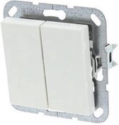 Interrupteur à bascule Gira SY55 - Montage encastré - Blanc polaire