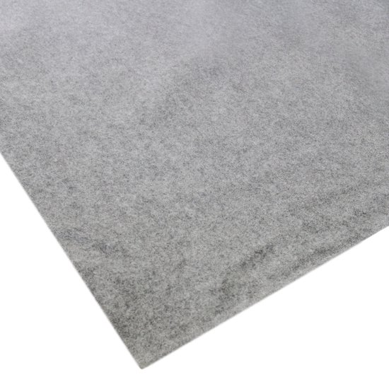 Tapisserie d'ameublement d'espace de chargement en feutre aiguilleté pour véhicule utilitaire - Grijs - Extensible - 11m2 - Épaisseur : 3 mm - Intérieur de véhicule utilitaire