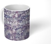 Mok - Marmer print - Inkt - Patronen - Abstract - Mokken - 350 ML - Beker - Uitdeelcadeautjes