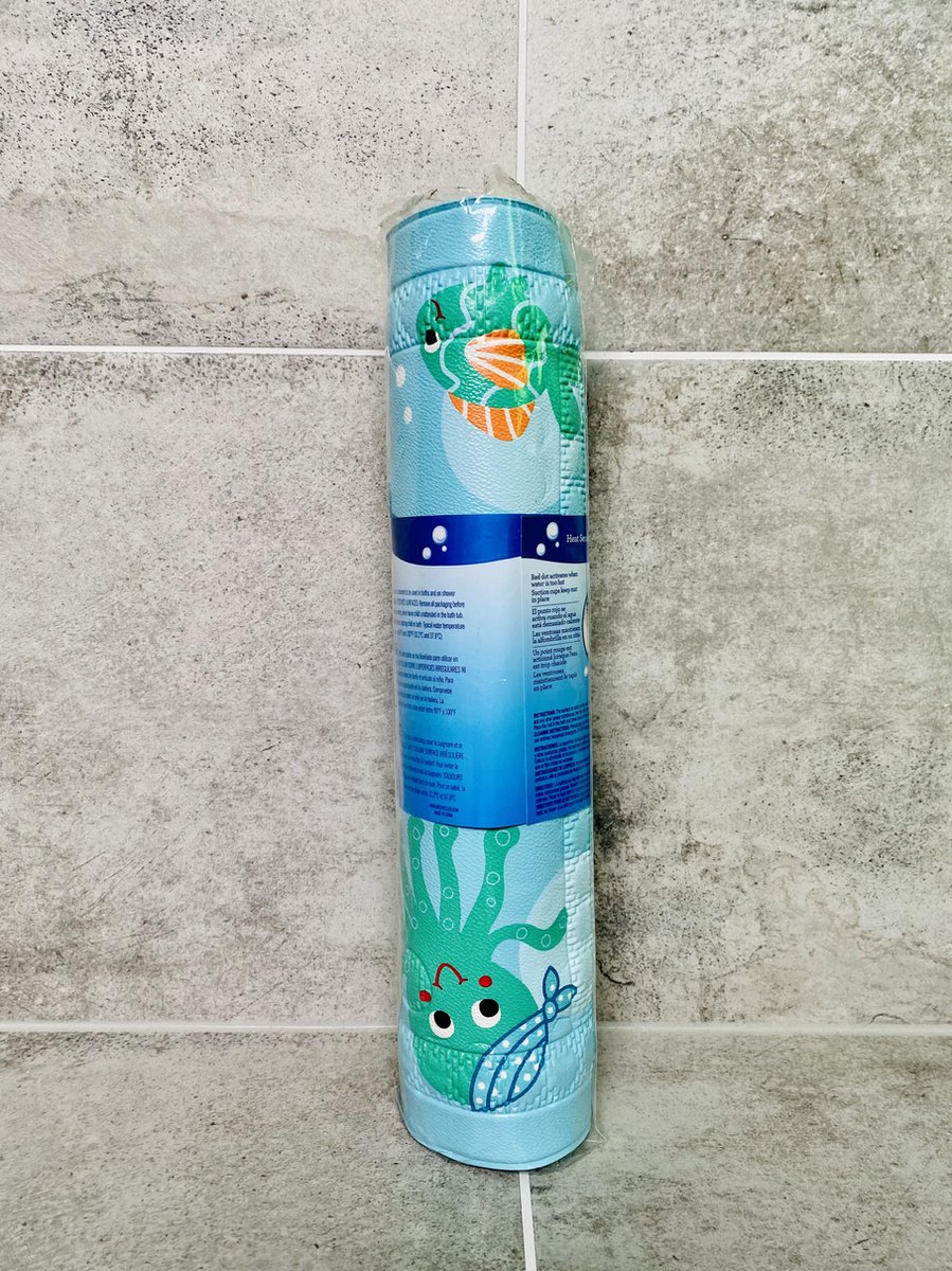 Toniamo Badmat voor Kinderen 100x40 cm | Badmat antislip voor