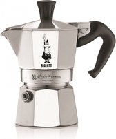 percolator Moka Express 60 ml aluminium zilver