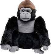 Pluche berg Gorilla aap knuffel van 22 cm - Dieren speelgoed knuffels cadeau - Apen