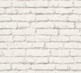 A.S. Création behangpapier steen wit en grijs - AS-319431 - 53 cm x 10,05 m