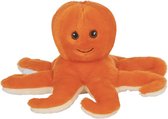 Pluche knuffel octopus/inktvis van 17 cm - Speelgoed knuffeldieren inktvissen