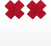 Taboom - Nipple X Covers - Bondage / SM Pasties Rood