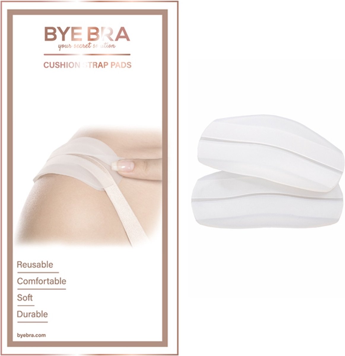 Bye Bra 100% Siliconen BH Bandje, Kussens BH Bandje, BH Bandjes, |  bol.com