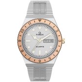 Timex Q Reissue TW2U95600 Horloge - Staal - Zilverkleurig - Ø 36 mm