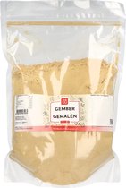 Van Beekum Specerijen - Gember Gemalen - 1 kilo (hersluitbare stazak)