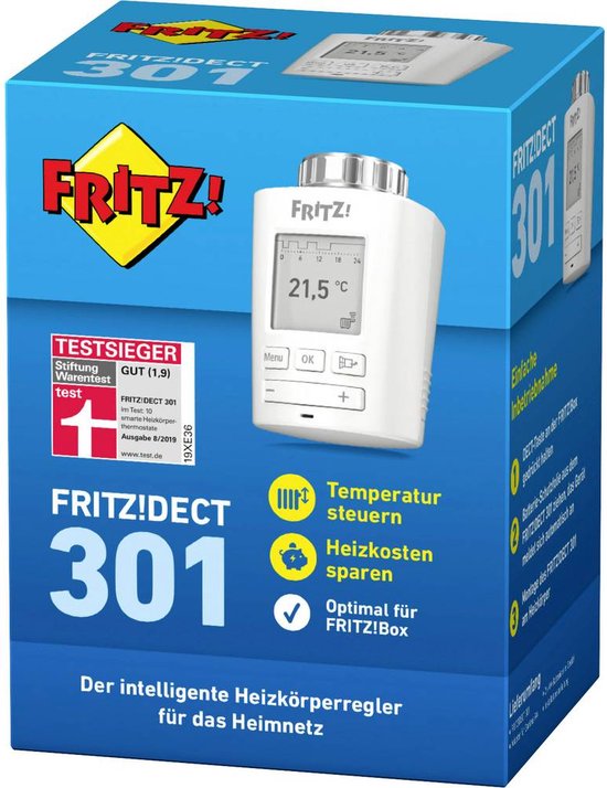 Thermostat AVM FRITZ! DECT 301 White