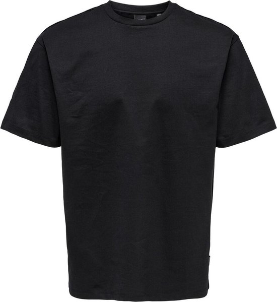 Only & Sons T-shirt Onsfred Rlx Ss Tee Noos 22022532 Black Mannen Maat - XS