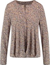 GERRY WEBER Dames Blouseachtig shirt met luipaardmotief