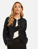 GERRY WEBER Dames Blouseachtige blazer van heavy jersey