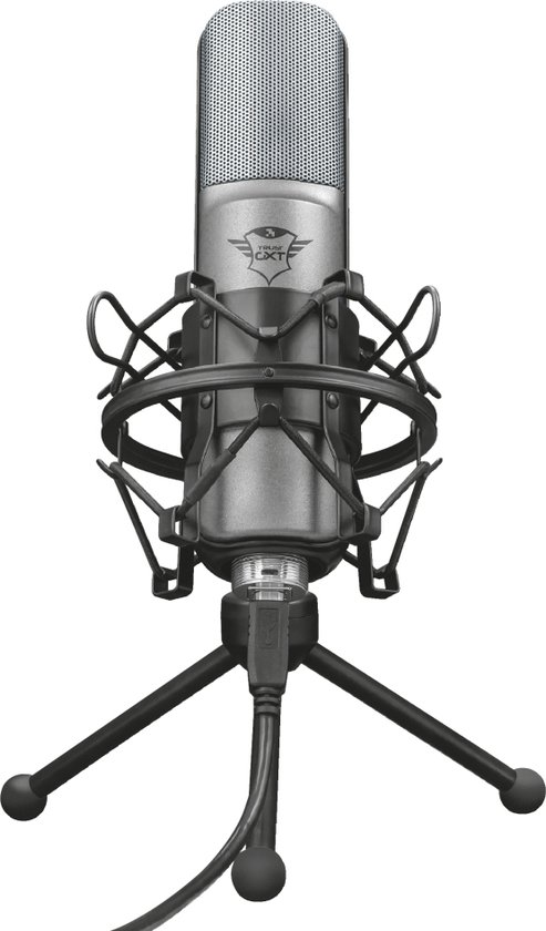 Microphone Gaming filaire Trust GXT 255+ Onyx Professionnel Noir -  Microphone - Achat & prix