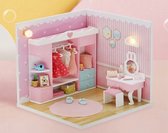 Miniatuur - Lovely Cloakroom - kleedkamer - met lijm