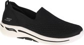 Skechers Go Walk Arch Fit-Delora 124418-BKW, Vrouwen, Zwart, Sneakers, maat: 36