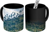 Magische Mok - Foto op Warmte Mok - Berg met bomen in Colombia - 350 ML - Uitdeelcadeautjes