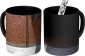 Magische Mok - Foto op Warmte Mok - Muur - Steen - Baksteen - 350 ML - Uitdeelcadeautjes