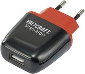 VOLTCRAFT SPAS-2100 VC-11413285 USB-oplader Thuis Uitgangsstroom (max.) 2100 mA 1 x USB Automatische detectie