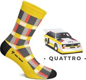 Heel Tread Quattro - Audi S1 quattro - Walter Rohrl - Audi Sport - fun sokken - Auto sokken - Maat 36-40