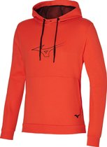 Mizuno Athletic Hoody - Sporttruien - rood - maat M