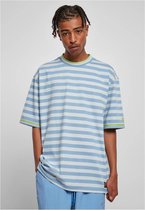 Starter Heren Tshirt -M- Fresh Stripes Blauw