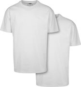 Urban Classics Heren Tshirt -3XL- Heavy Oversized 2-Pack Wit