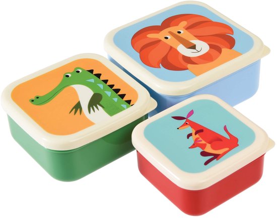 Rexinter Lunchbox - 3 stuks - Voor kinderen