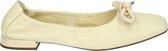 Hogl 101040 - Volwassenen Ballerinaschoenen - Kleur: Wit/beige - Maat: 41