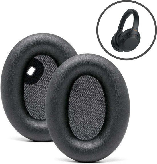 Oorkussens geschikt voor Sony wh1000xm4 Koptelefoon / Oorkussens voor Sony zwart