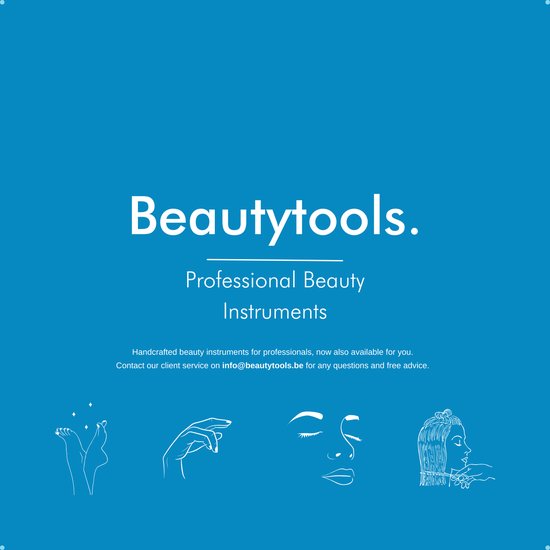 BeautyTools Nagelvijl - Manicure/Pedicure Nagelvijl met Fijne Korrel - Diamantvijl - Dubbelzijdige (20 cm) - (NF-2052) - Beautytools.be