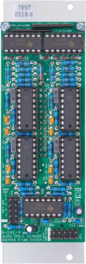Doepfer A-141-4 Quad Poly VCADSR - Envelope modular synthesizer | bol