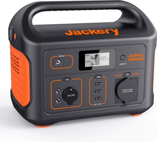 Jackery Explorer 500 - Draagbare Powerstation - powerbank - 230V Power Station generator
