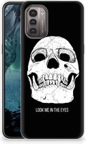 Silicone Case Nokia G21 | G11 Telefoonhoesje Skull Eyes