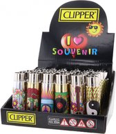 Cover Pop - Vuursteen aansteker - Hippie - Display (30-stuks)