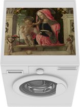 Wasmachine beschermer mat - De maagd en kind - Giorgio Schiavone - Breedte 55 cm x hoogte 45 cm