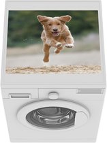 Wasmachine beschermer - Wasmachine mat - Rennende hond foto - 55x45 cm - Droger beschermer