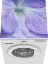 Wasmachine beschermer mat - Close-up hortensia bloem - Breedte 60 cm x hoogte 60 cm