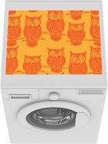 Wasmachine beschermer mat - Uil - Patronen - Vogel - Breedte 55 cm x hoogte 45 cm