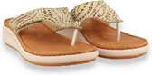 FLY FLOT  Fly Flot dames slipper mint GROEN 38