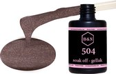 Gellak - 504 - 15 ml | B&N - soak off gellak