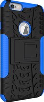 Shockproof bescherming hoesje iPhone 6 6s case - Blauw