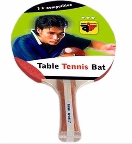 Foto: 2x tafeltennis batjes 3 sterren ping pong bats kinderspeelgoed buitenspeelgoed