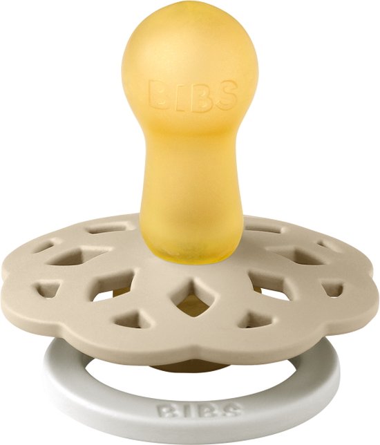 BiBS Boheme Pacifier Glow in the Dark Stage 2 Fopspeen 2 stuks