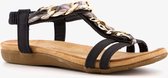 Blue Box meisjes sandalen - Zwart - Maat 34
