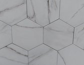 WOON-DISCOUNTER.NL - Calacatta White Hex 20 x 24 cm -  Keramische tegel  -  - 533508