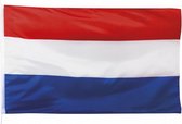 gevelvlag Nederland 90 x 150 cm rood/wit/blauw