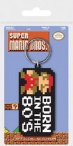sleutelhanger Super Mario Bros 6 cm zwart
