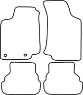 Mattenset Volkswagen Golf III 1992 - 1997