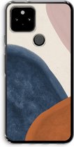 Case Company® - Google Pixel 5 hoesje - Geo #1 - Soft Cover Telefoonhoesje - Bescherming aan alle Kanten en Schermrand