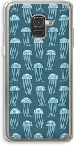 Case Company® - Samsung Galaxy A8 (2018) hoesje - Kwallie - Soft Cover Telefoonhoesje - Bescherming aan alle Kanten en Schermrand